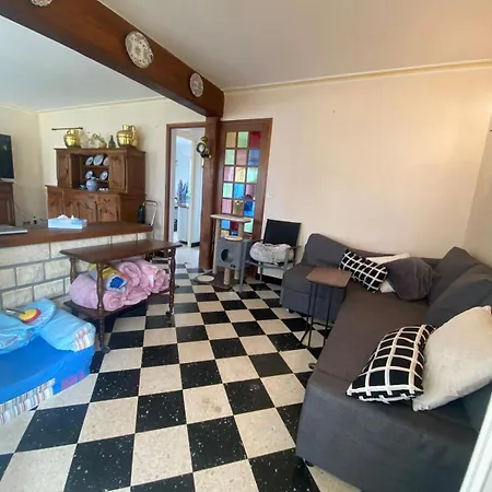 Grande Maison Familiale 50m De La - Le Nid D'asnelles 펜션