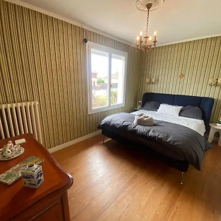 Grande Maison Familiale 50m De La - Le Nid D'asnelles Tatil Evi Asnelles