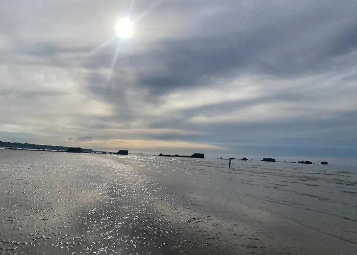 Grande Maison Familiale 50m De La - Le Nid D'asnelles Vakantiehuis Asnelles