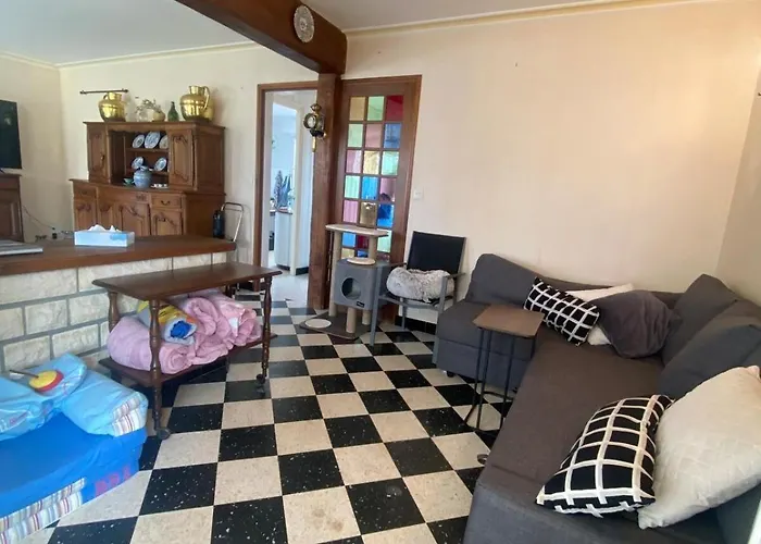 Grande Maison Familiale 50m De La - Le Nid D'asnelles Vakantiehuis
