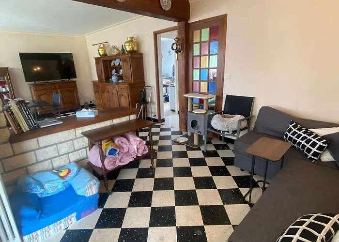 Grande Maison Familiale 50m De La - Le Nid D'asnelles Vakantiehuis